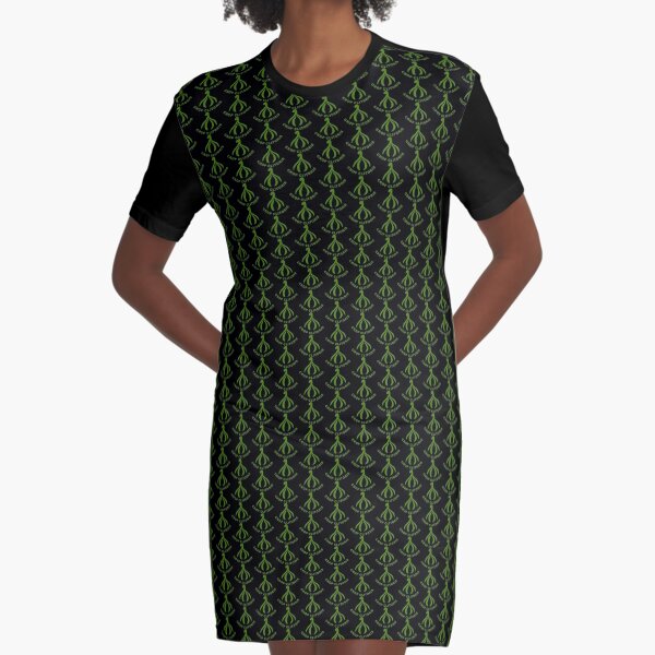 CROP CLITORIS vert Robe t-shirt