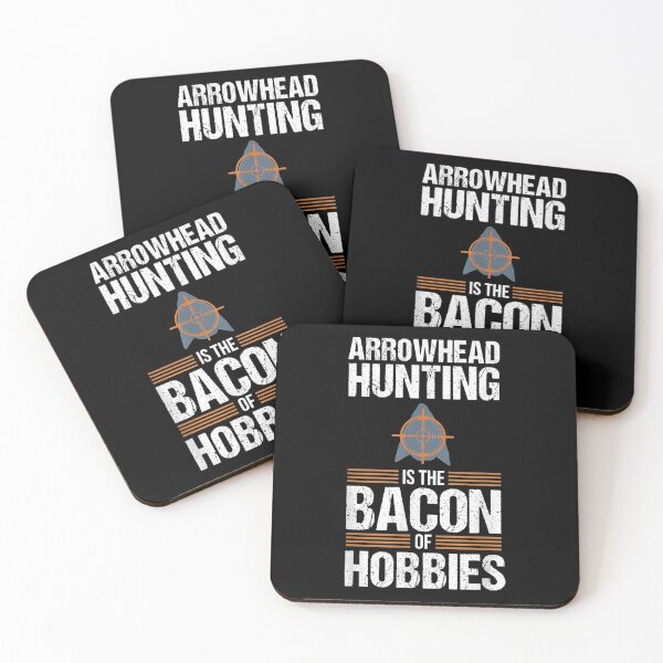 Item preview, Arrowhead Hunting Bacon Collecting Hunter Gift designed and sold by angelata.