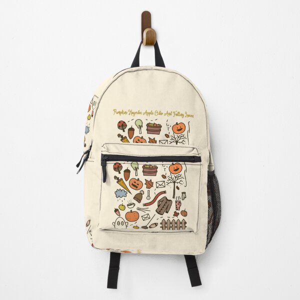Item preview, Pumpkins Hayrides Apple Cider And Falling Leaves designed and sold by Yasmine Mohammed.
