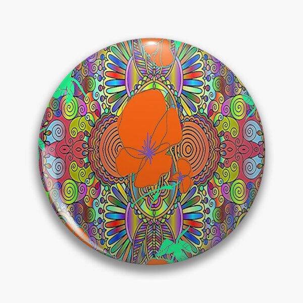 Artikelvorschau, Bohemian Botanical Floral Abstract Design, Graphic Psychedelic Abstract Art, Inspiriert von Nature-Flower Abstract Art, Graphic Psychedelic Abstract Art, Inspiriert von Nature-Flower Abstract Art entworfen und verkauft von Adri Barnard.