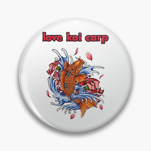 Item preview, love koi carp designed and sold by Mechanical-Artt.