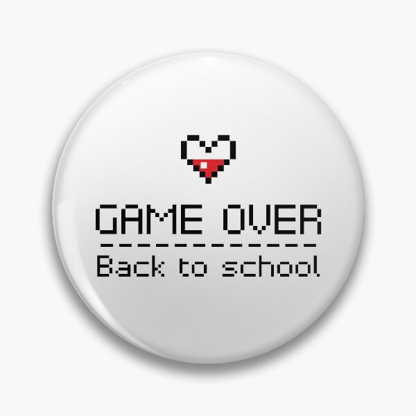 Item preview, Game Over Back to school designed and sold by YSMcollection.
