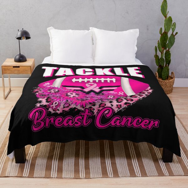 Item preview, Tackle Football Pink Ribbon Breast Cancer Awareness Boys Kid designed and sold by David231231.