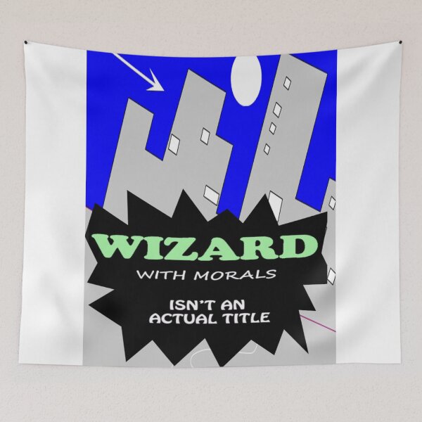 Item preview,  Wizard With Morals in the CITY designed and sold by CUTESTUFFnow.