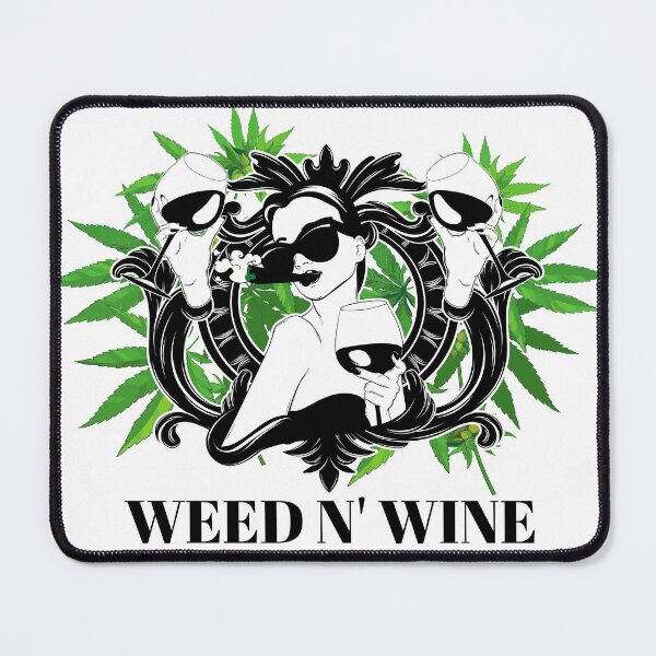 Item preview, Weed N Wine | Smart Successful Stoner | We Are The Universe designed and sold by AlfaEcho.