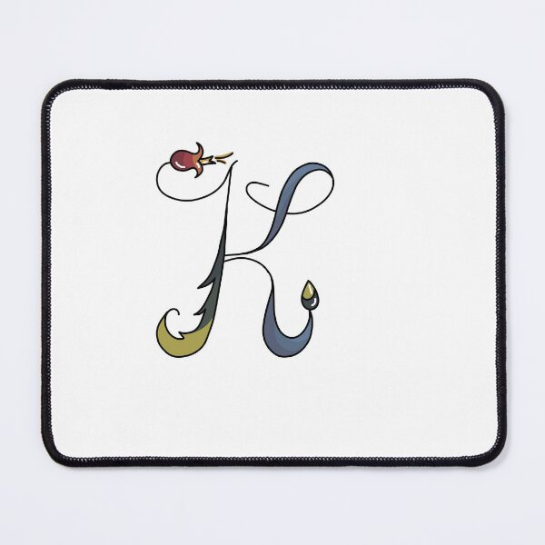 Item preview, Floral letter K designed and sold by Salpisart.