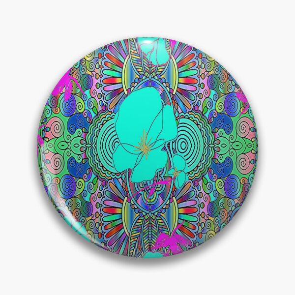 Artikelvorschau, Bohemian Botanical Floral Abstract Design, 2, Graphic Psychedelic Abstract Art, Inspiriert von Nature-Floral Abstract Art, Graphic Psychedelic Abstract Art, Inspiriert von Nature-Flower Abstract Art entworfen und verkauft von Adri Barnard.