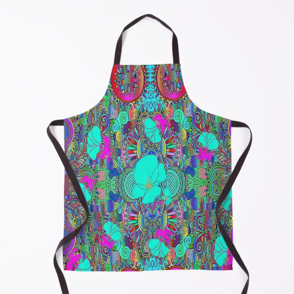 Item preview, Bohemian Botanical Floral Abstract Design, 2, Graphic Psychedelic Abstract Art, Inspired by Nature-floral abstract art, Graphic Psychedelic Abstract Art, Inspired by Nature-floral abstract art designed and sold by Adri Barnard.