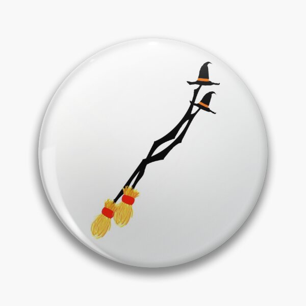 Item preview, WITCH BROOM AND HAT  designed and sold by barasha1111.