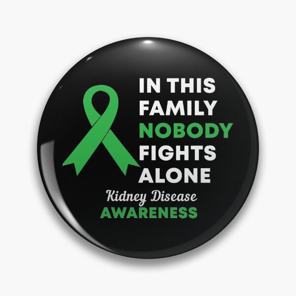 Item preview, In This Family Nobody Fights Alone Kidney Disease Awareness designed and sold by Color-Sparkle.
