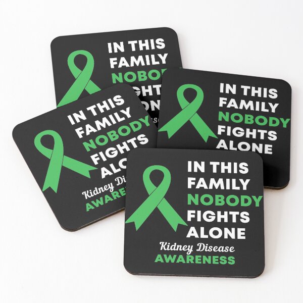 Item preview, In This Family Nobody Fights Alone Kidney Disease Awareness designed and sold by Color-Sparkle.