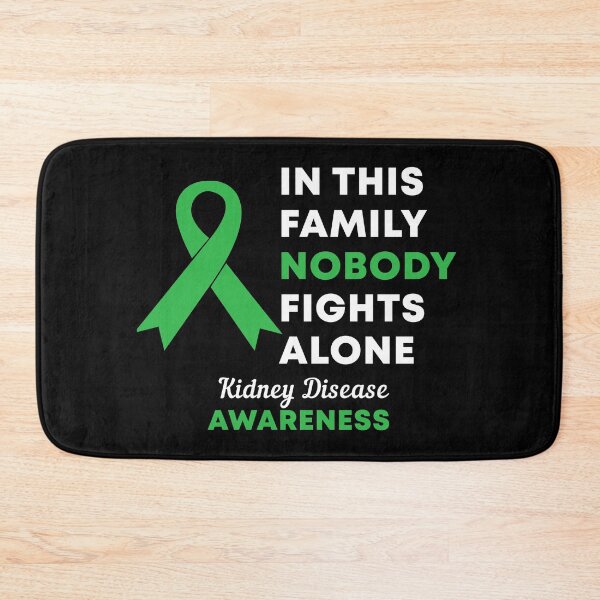 Item preview, In This Family Nobody Fights Alone Kidney Disease Awareness designed and sold by Color-Sparkle.
