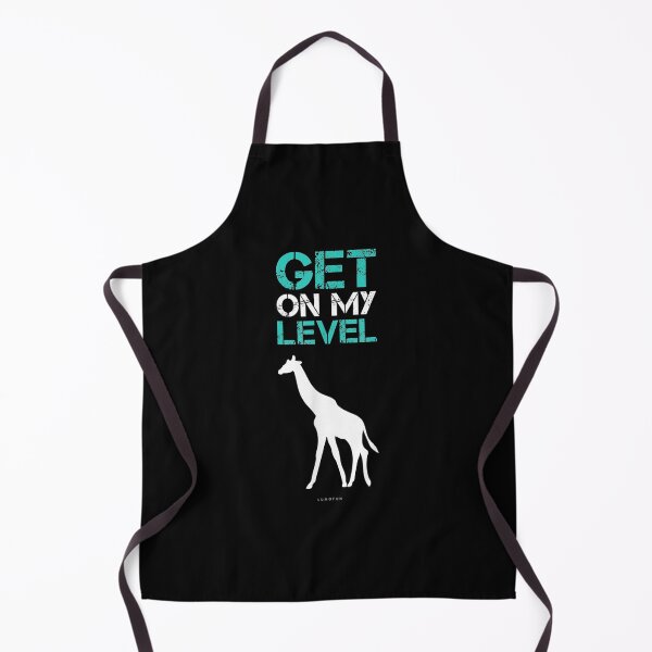 Item preview, Giraffe Get On My Level Animal Gift designed and sold by maudean.