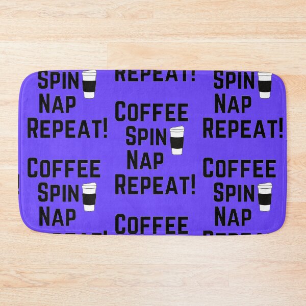 Item preview, Coffee Spin Nap Repeat! designed and sold by rhodabear.
