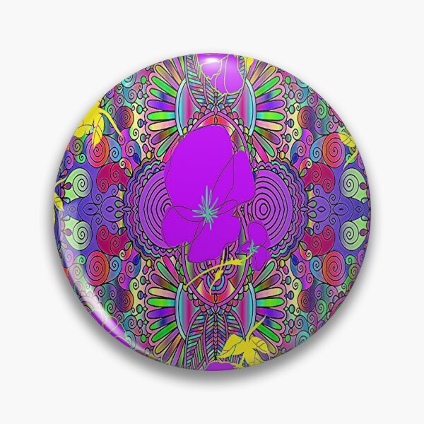 Artikelvorschau, Bohemian Botanical Floral Abstract Design, 3, Graphic Psychedelic Abstract Art, Inspiriert von Nature-Floral Abstract Art, Graphic Psychedelic Abstract Art, Inspiriert von Nature-Flower Abstract Art entworfen und verkauft von Adri Barnard.