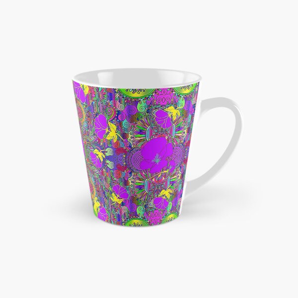 Item preview, Bohemian Botanical Floral Abstract Design, 3, Graphic Psychedelic Abstract Art, Inspired by Nature-floral abstract art, Graphic Psychedelic Abstract Art, Inspired by Nature-floral abstract art designed and sold by Adri Barnard.
