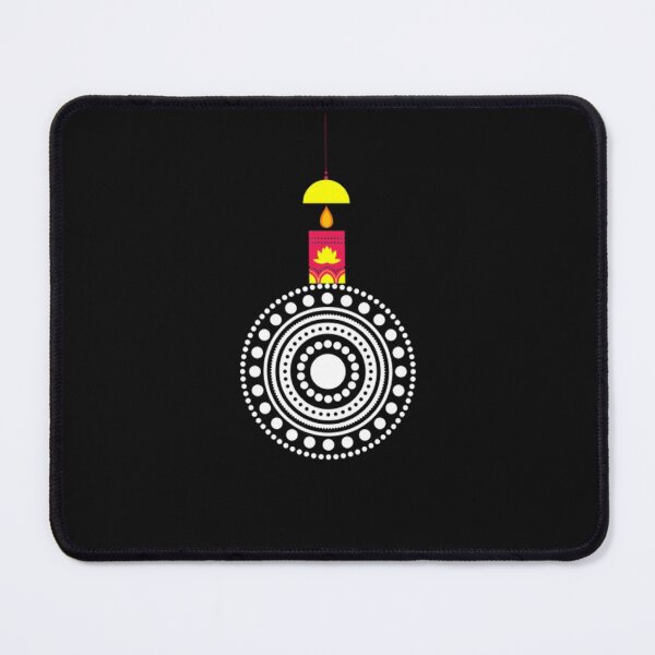 Item preview,  Diwali light t-shirt black gift for mom, gift for friends designed and sold by bouakchach.