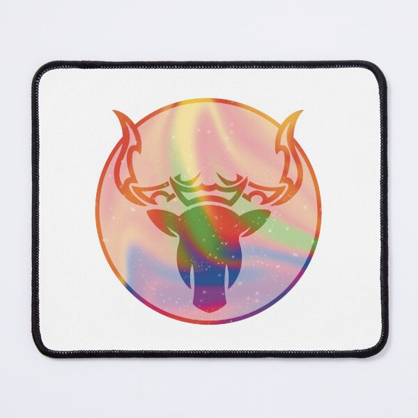 Item preview, Rainbow Taurus Zodiac Sign designed and sold by AdlayasDesigns.