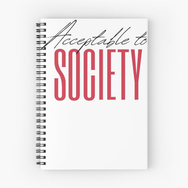 Item preview, Acceptable to Society   designed and sold by cavesy.