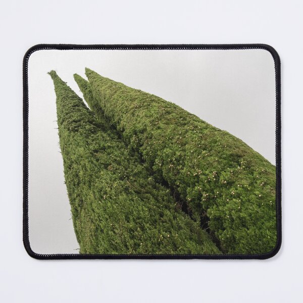 Item preview, Sculpturesque Greenery - Three Cypress Trees Chiseled Against the Sky designed and sold by Georgia Mizuleva.