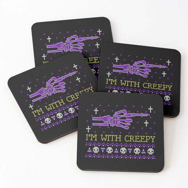Item preview, I'm with creepy designed and sold by TheHillSpruce.