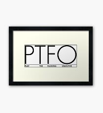 PTFO Light Framed Print