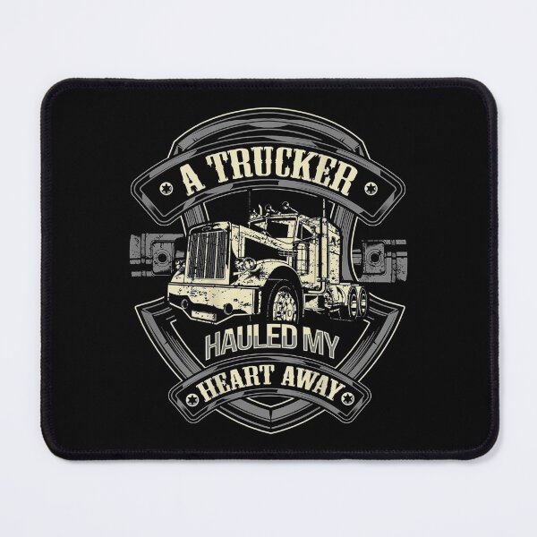 Item preview, Trucker Hauled Away My Heart Girlfriend Truck Driver Wife designed and sold by angelata.