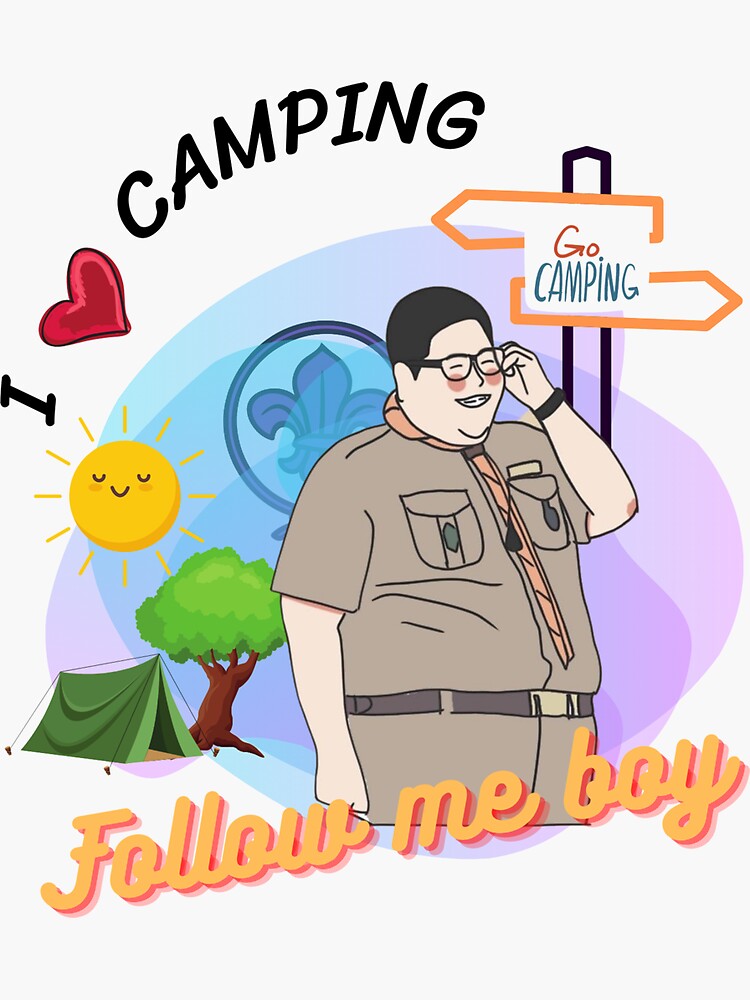 CAMPING LOVER Sticker for Sale by petershalom777