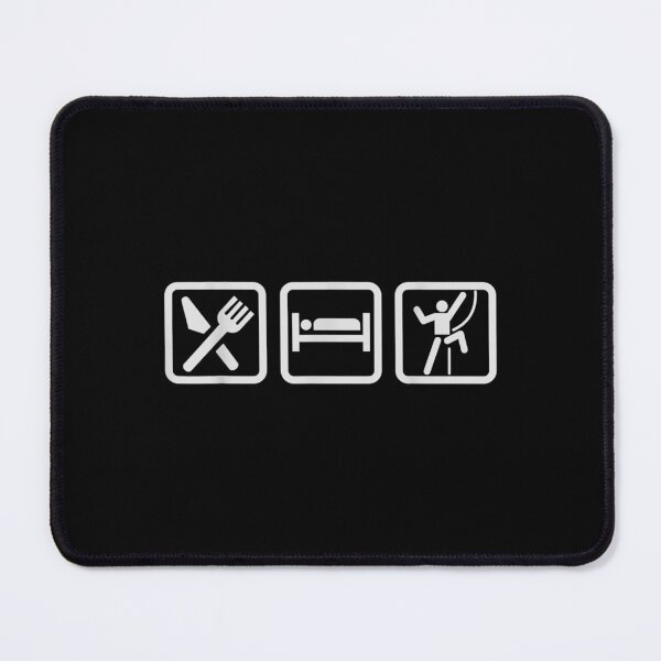 Item preview, Eat Sleep Climb Indoor Climbing Center And Rock Climbing designed and sold by maudean.