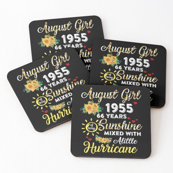Item preview, Awesome Since August 1955 66th Birthday Flower August Girl designed and sold by angelata.