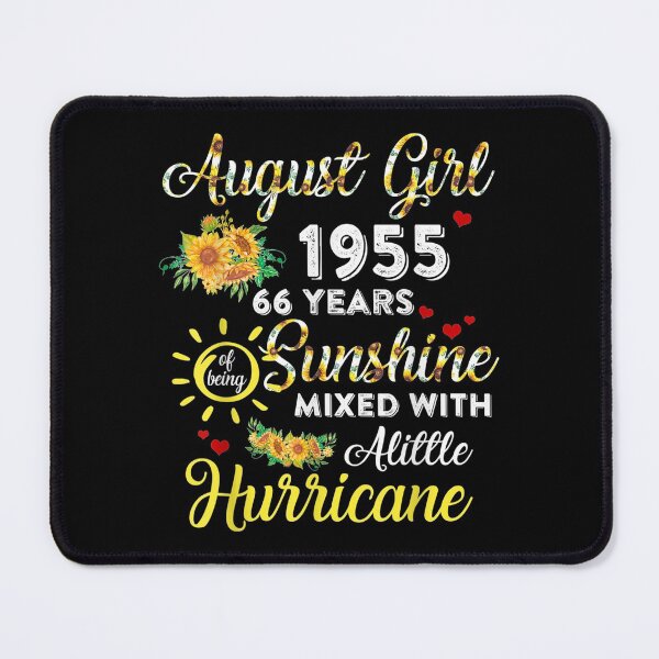 Item preview, Awesome Since August 1955 66th Birthday Flower August Girl designed and sold by angelata.