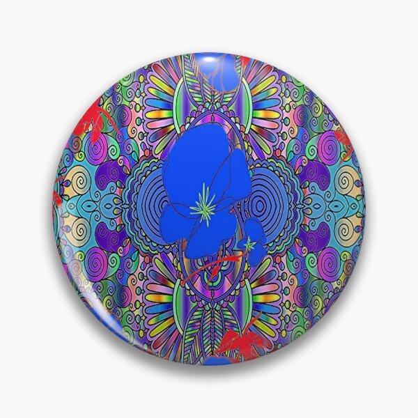 Artikelvorschau, Bohemian Botanical Floral Abstract Design, 4, Graphic Psychedelic Abstract Art, Inspiriert von Nature-Floral Abstract Art, Graphic Psychedelic Abstract Art, Inspiriert von Nature-Flower Abstract Art entworfen und verkauft von Adri Barnard.