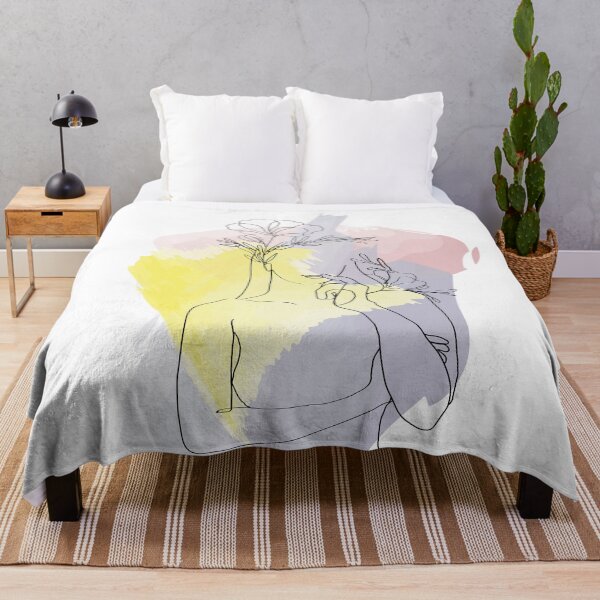 Item preview, Girl dreams on a gentle background designed and sold by CatCoconut-Art.