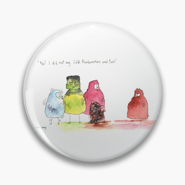 Item preview, Cold, Frankenstein and Purr designed and sold by Sarah Ashby.