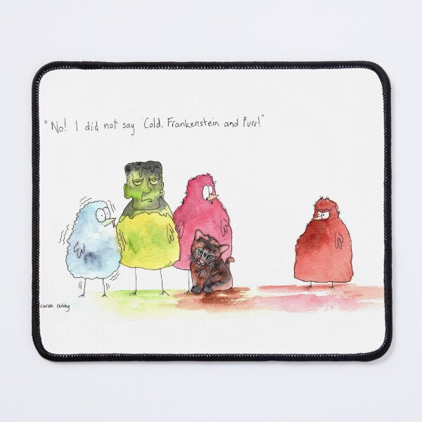 Item preview, Cold, Frankenstein and Purr designed and sold by Sarah Ashby.