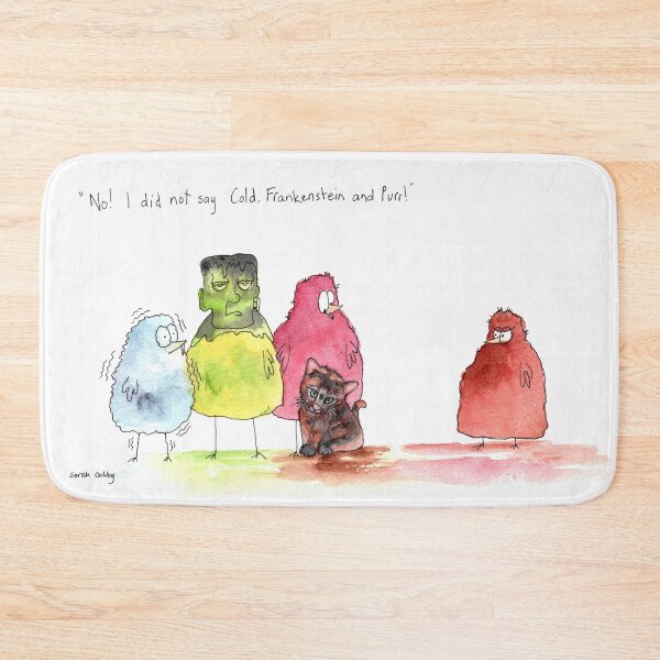 Item preview, Cold, Frankenstein and Purr designed and sold by Sarah Ashby.