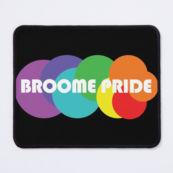 Item preview, Broome Pride Deconstructed Circles - White designed and sold by BroomePride.