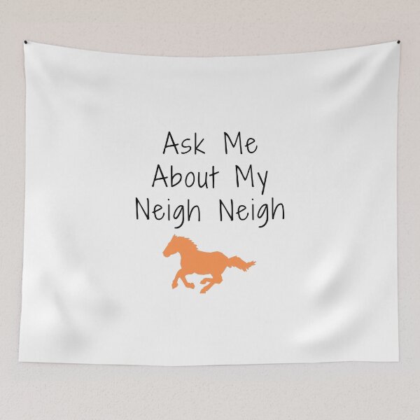 Item preview, Ask Me About My Neigh Neigh Shirt- Funny Kids Shirt- Horse Shirt- Surprise Tee- Toddler Tee- Neigh Neigh Funny T-Shirt- PeekABoo Tee designed and sold by Elkaissi3.