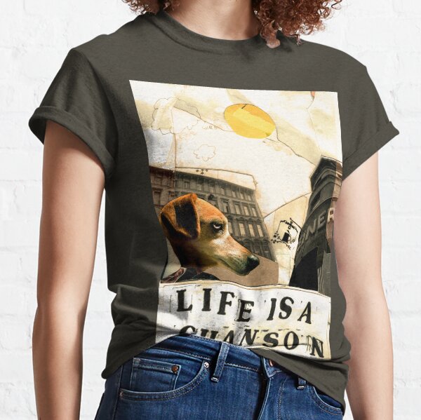 Das Leben ist ein Chanson Classic T-Shirt
