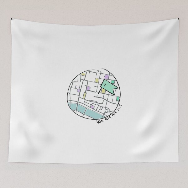 Item preview, we are not lost designed and sold by Patricia Rodrigues.