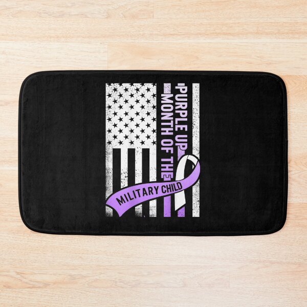 Item preview, Purple Up Military Child Month USA Flag designed and sold by MivaanshiAhe.
