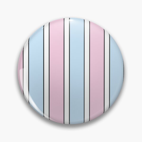 Item preview, Pastel pink and blue white striped print designed and sold by DemonicGloom.
