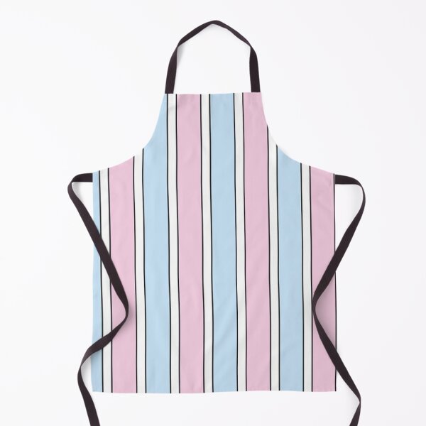 Item preview, Pastel pink and blue white striped print designed and sold by DemonicGloom.