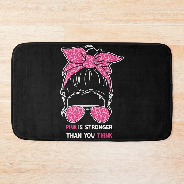 Item preview, Copy of In October We Wear Pink  - Pretty Colorful Pink Messy Bun  Design For Breast Cancer Awareness designed and sold by Prince - Bestseller ★★★★★.