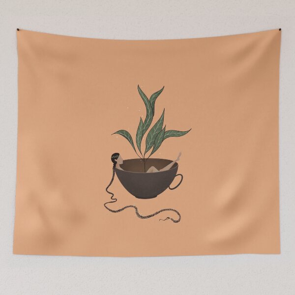Item preview, Happy autumn, Illustration, Autumn, Tea, Chamomile designed and sold by ParastooPakzad.