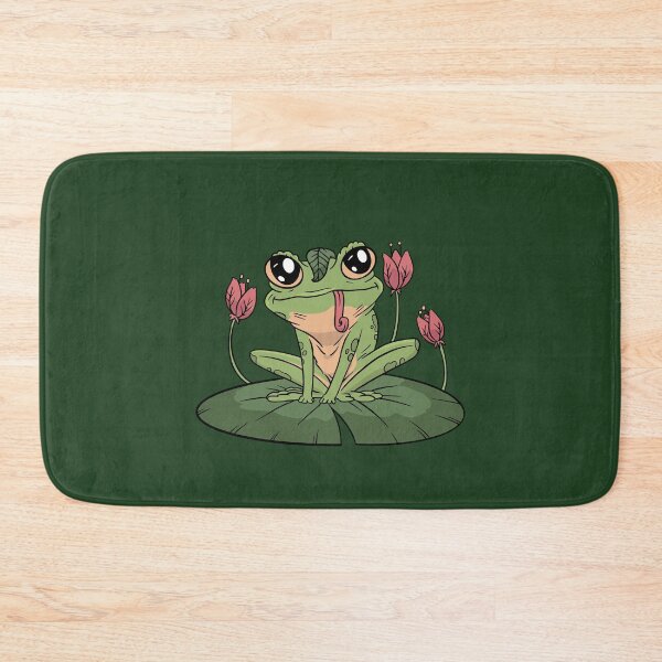 Item preview, Frog water lily designed and sold by DerSenat.