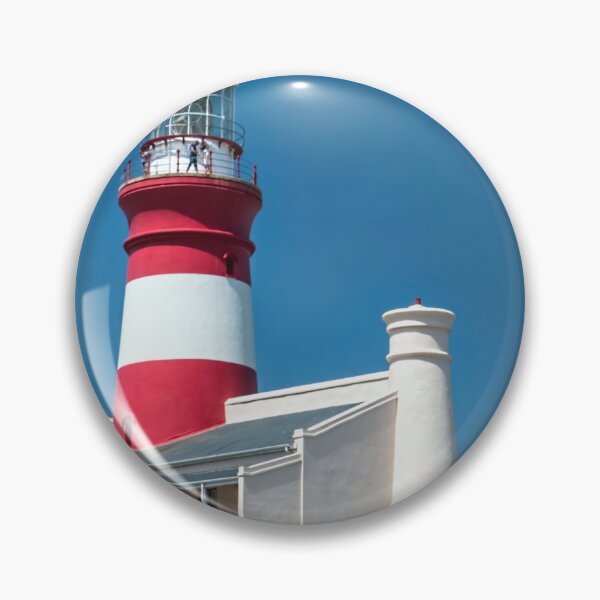 Item preview, Lighthouse House Sky Cloud Grass Hill Architecture designed and sold by MonArtisteSam.