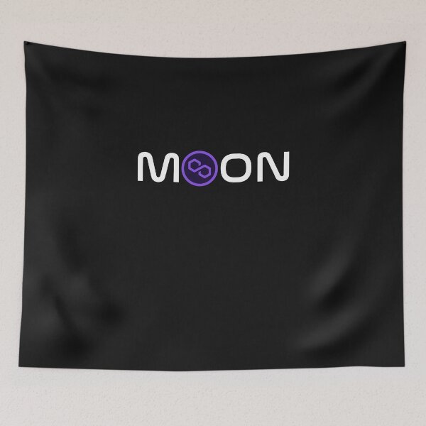 Item preview, Polygon Moon Crypto designed and sold by Funny-Tees4U.