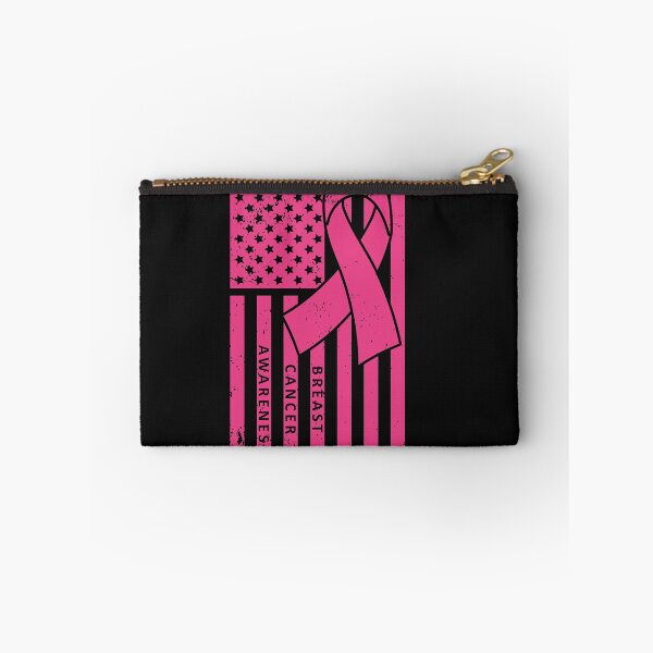 Item preview, In October We Wear Pink  - Pretty Colorful Pink US Flag Design For Breast Cancer Awareness designed and sold by Prince - Bestseller ★★★★★.