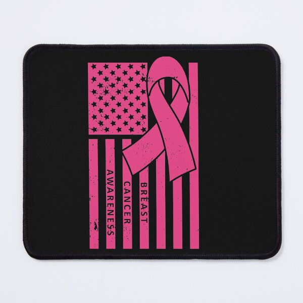 Item preview, In October We Wear Pink - Pretty Colorful Pink US Flag Design For Breast Cancer Awareness designed and sold by Prince - Bestseller ★★★★★.
